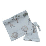 Beanie and Swaddle Set