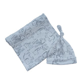 Beanie and Swaddle Set