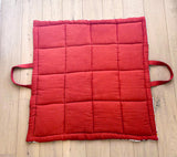Reversible Play Mat - Rainbow and Rust