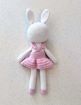 Crocheted Bunny - Bella Ballerina