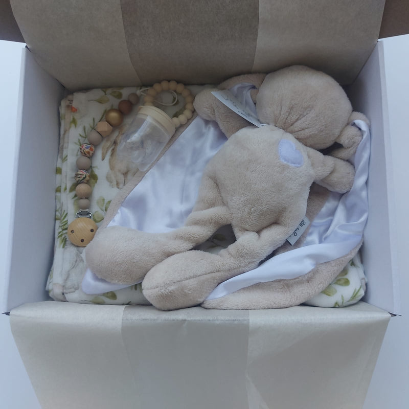 Beige Bunny Gift Box