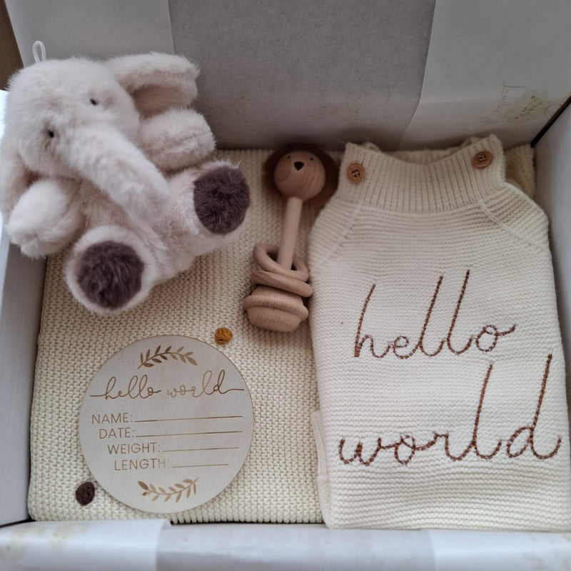 Luxe Baby Neutral Gift Box