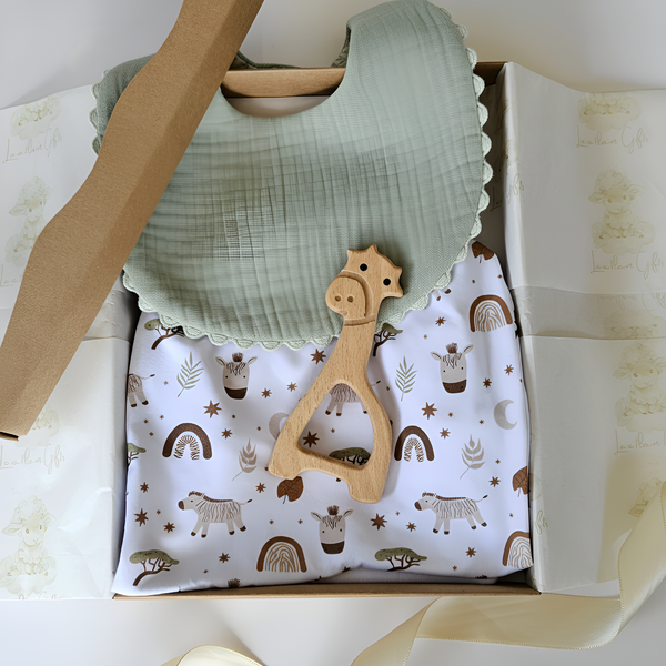 Safari Leggings + Bib Box