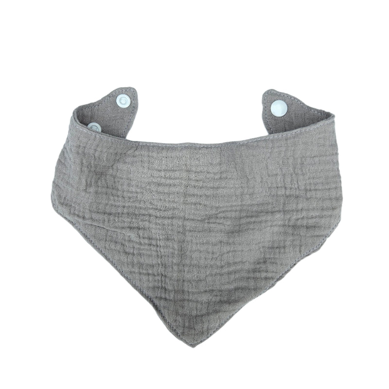 Baby Bib -  Grey