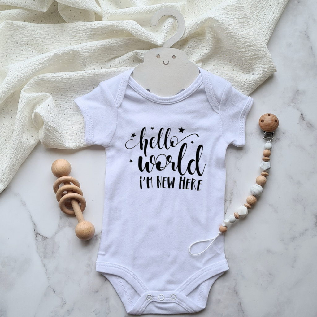 Personalized newborn onesie best sale