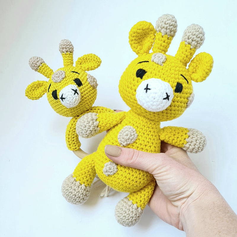 Crocheted Teether Rattles