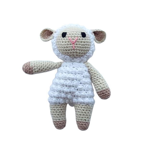 Crocheted Little Lamb